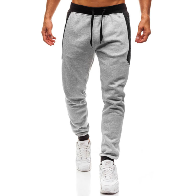 Men's Zipper Pocket Sports Trousers