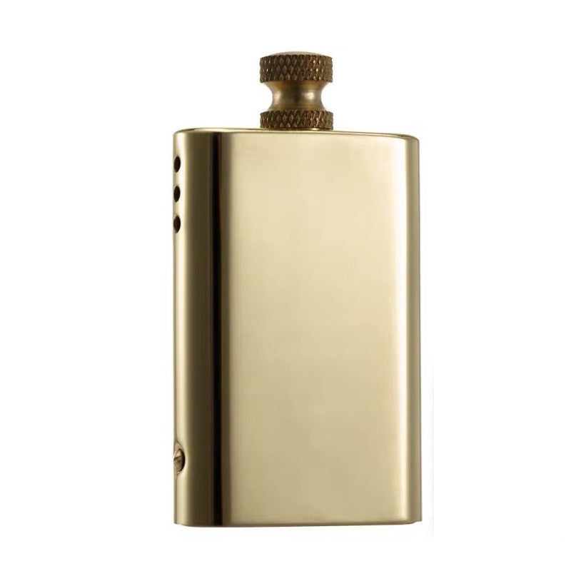 Mens Creative Vintage Kerosene Windproof Lighter