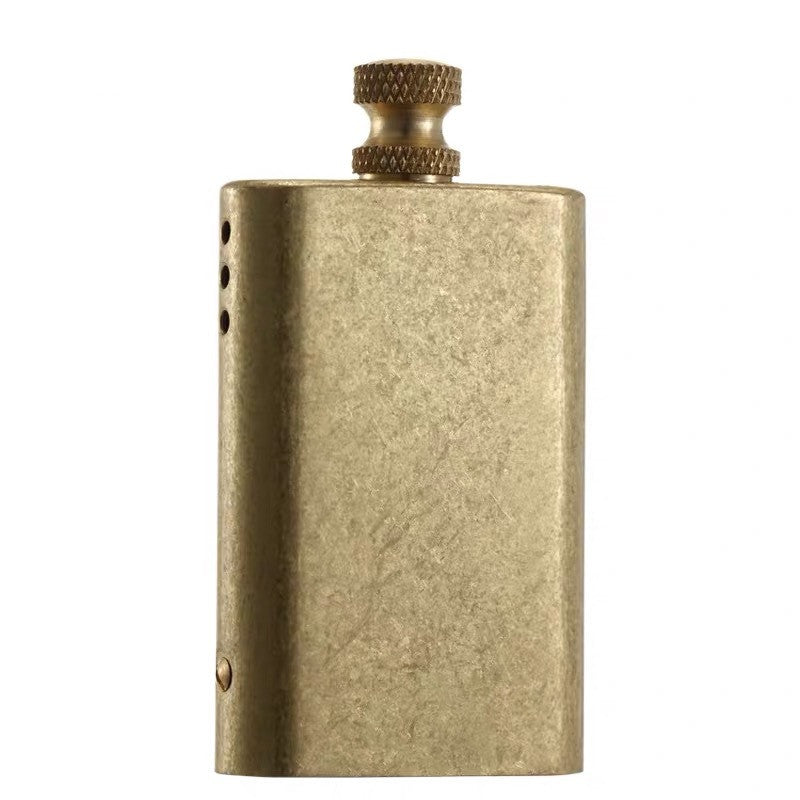 Mens Creative Vintage Kerosene Windproof Lighter