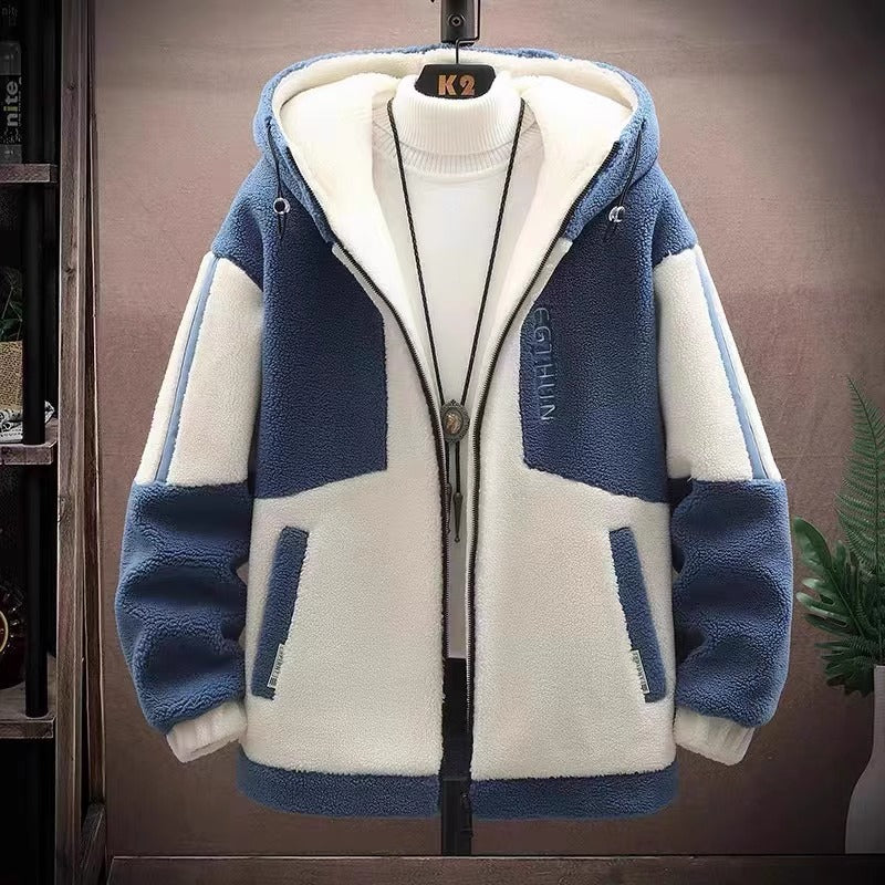 Men's Fashion Loose Berber Fleece Coat